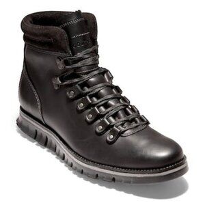 Cole Haan Mens ZeroGrand Leather Waterproof Hiking Boots